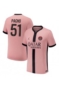 Paris Saint-Germain Willian Pacho #51 Voetbaltruitje 3e tenue 2024-25 Korte Mouw